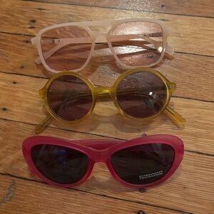 Costume sunglasses set of 3